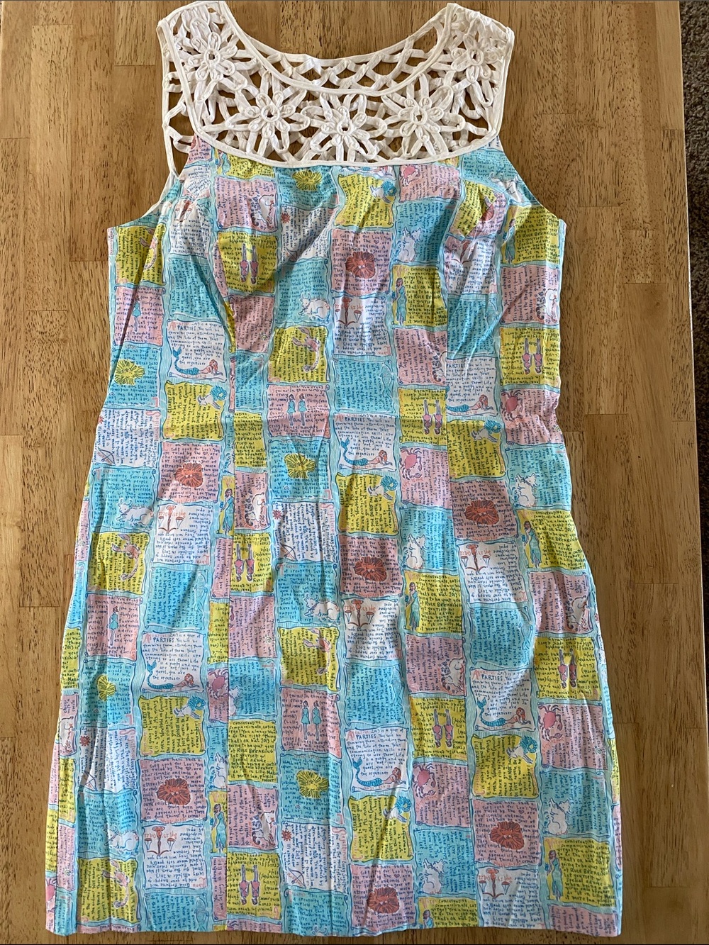Lilly Pulitzer Shift Dress Zodiac Written in the Stars